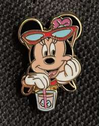 Caribbean Beach Under Construction Pin Set - Minnie Mouse with Drink ONLY - WDW