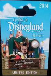 Piece of Disneyland History - Pinocchio&#039;s Daring Journey (2014) - DLR