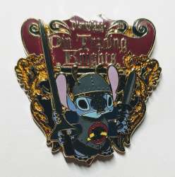 1538 - Pin Trading Knights - Stitch - Disneyland Resort alternate image