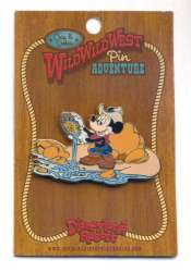15514 - Chip & Dale’s Wild Wild West Pin Adventure - Eureka! Prospector Mickey - Disneyland Resort alternate image