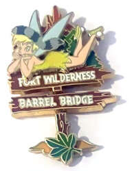 'Chip &amp; Dale’s Wild Wild West Pin Adventure - Tinker Bell Points the Way - DLR'
