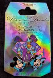 8267 - Disneyland Diamond Decades Collection - Walt Disney, Mickey - Partners Statue - Sleeping Beauty Castle - Disneyland Resort alternate image