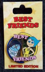 Best Friends 2015 Pin Set Series - Joy and Sadness Pin Set - Full Set - MLT