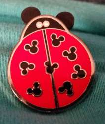 Ladybug and Butterfly - WDW - Mickey Mouse Icon - Ladybug and Butterfly - Ladybug ONLY - WDW