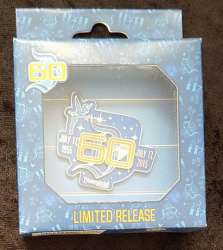 7794 - Disneyland Resort: Diamond Celebration (60th Anniversary) - Vintage Stylized 60th Gothic D - Limited Release - Disneyland Resort alternate image