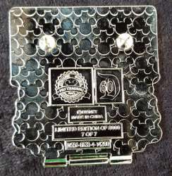 60053 - Disneyland 60th Celebration Diamond Countdown - Walt Disney - Anniversary - Silver - Quote - Disneyland Resort alternate image