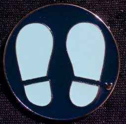 WDW Hidden Mickey Series 2008: Character Footprints - Mickey Mouse - WDW