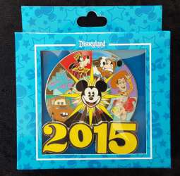 7546 - 2015 Dated Year Pins - Disney's California Adventure Funwheel Dated Jumbo - Disneyland Resort alternate image