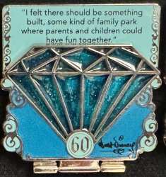 Walt Disney - Anniversary - Light Blue - Quote