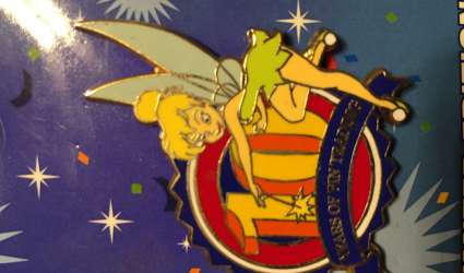 18108 - Disney Pin Trading 10th Anniversary - Tinker Bell - Disneyland Resort alternate image