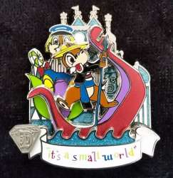 6911 - Disneyland Diamond Decades Collection - it's a small world - Chip and Dale on Gondola - Disneyland Resort alternate image