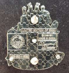 6911 - Disneyland Diamond Decades Collection - it's a small world - Chip and Dale on Gondola - Disneyland Resort alternate image