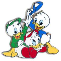 Huey, Dewey, and Louie Posing