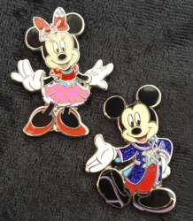 6566 - D23 Expo 2015 - Mickey and Minnie Diamond Celebration Costume Set - Disney Fan Club alternate image
