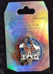 Disneyland Diamond Decades Collection - Transportation: Monorail and Train with Sleeping Beauty Castle - DLR