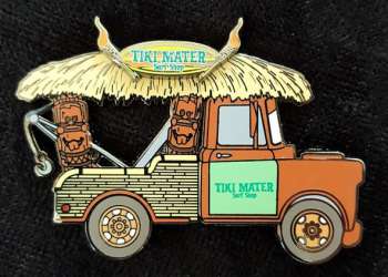 6447 - Disney Pixar Cars Surfboard Set - Tiki Mater alternate image