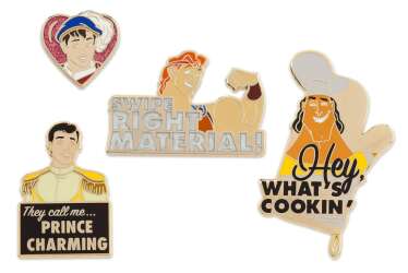 'Oh My Disney - Prince Pin Set #2 (4 pins) - DSUS'