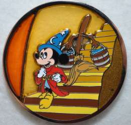 'Stained Glass Sorcerers Apprentice - Stairs - MLT'