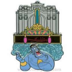Aladdin Marquee at Hyperion Theater with Genie
