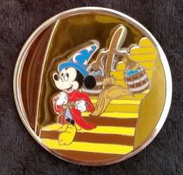 6652 - Stained Glass Sorcerers Apprentice - Stairs alternate image