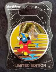 6644 - Stained Glass Sorcerers Apprentice - Broom alternate image