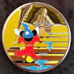 6644 - Stained Glass Sorcerers Apprentice - Broom alternate image