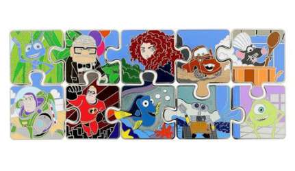 Pixar Character Connection Puzzle - Carl - MLT