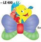 DSSH 3D Enamel Bow Series - Flounder and Sebastian - DSSH