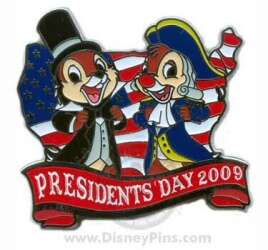16645 - Presidents' Day - Chip & Dale 2009 Presidents' Day alternate image
