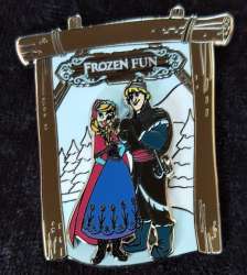 8141 - Frozen Fun Pin Trading Day - Anna and Kristoff - Disneyland Resort Paris alternate image