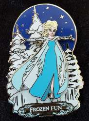 8142 - Frozen Fun Pin Trading Day - Elsa - Disneyland Resort Paris alternate image