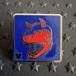 16705 - 2017 Hidden Mickey - Attraction Icons - Dinosaur Carnotaurus - Walt Disney World alternate image