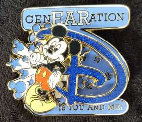 24166 - GenEARation D - Logo Pin - Walt Disney World alternate image
