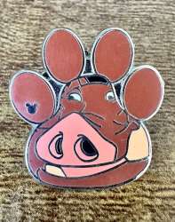 2017 Hidden Mickey - The Lion King Characters - Pumbaa - WDW