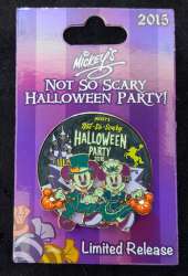 23874 - Mickey's Not So Scary Halloween Party (MNSSHP) 2015 - Mickey and Minnie Logo Pin - Walt Disney World alternate image