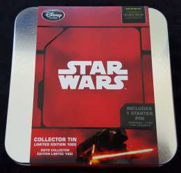 5402 - Star Wars: The Force Awakens - The Force Awakens Logo with Collector Tin - Disney Store US alternate image