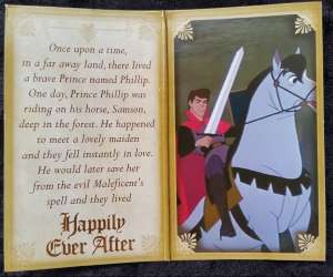 732 - Happily Ever After Gold Nameplate Mystery Set - Prince Phillip - Disneyland Resort alternate image