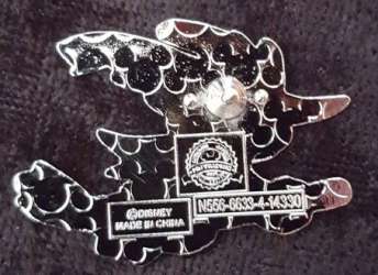 'Halloween 2015 - Halloween Figaro and Minnie Pin Set - Witch Minnie Riding a Broom ONLY - MLT'