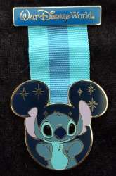 12125 - Walt Disney World Medals - Stitch Medal - Walt Disney World alternate image
