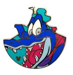 '2013 Hidden Mickey - Park Icons - Blizzard Beach Ice Gator Chaser - WDW'
