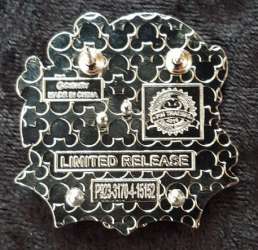 'Mickey's Halloween Party - 2015 Logo - Vampire Mickey and Pluto - DLR'