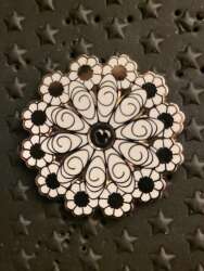 17027 - 2012 Hidden Mickey - Fantasyland Icons - Small World Flower - Disneyland Resort alternate image