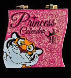 14948 - Princess Calendar 2014 - Jasmine - Disney Studio Store Hollywood / Soda Fountain alternate image