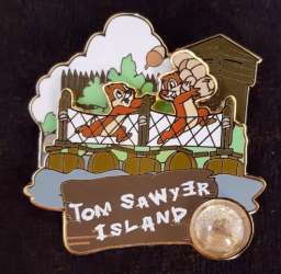23408 - Piece of Disneyland History 2015 - Tom Sawyer's Island - Disneyland Resort alternate image