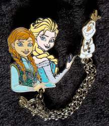 2015 Chain Redemption Series - Anna and Elsa with Olaf - HKDL