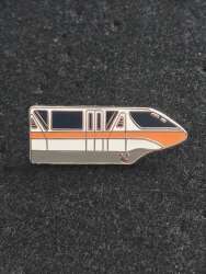 17182 - WDW Hidden Mickey Series 2007: Monorails - Monorail Orange - Walt Disney World alternate image