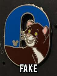 2011 Hidden Mickey - Alphabet Letters - O for O&#039;Malley - DLR