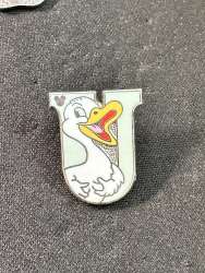 2011 Hidden Mickey - Alphabet Letters - U for Ugly Duckling - DLR