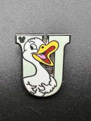 2011 Hidden Mickey - Alphabet Letters - U for Ugly Duckling - DLR
