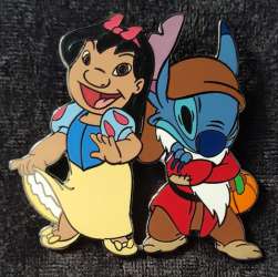 Lilo &amp; Stitch Halloween Costumes - Lilo &amp; Stitch as Snow White and Grumpy - DA
